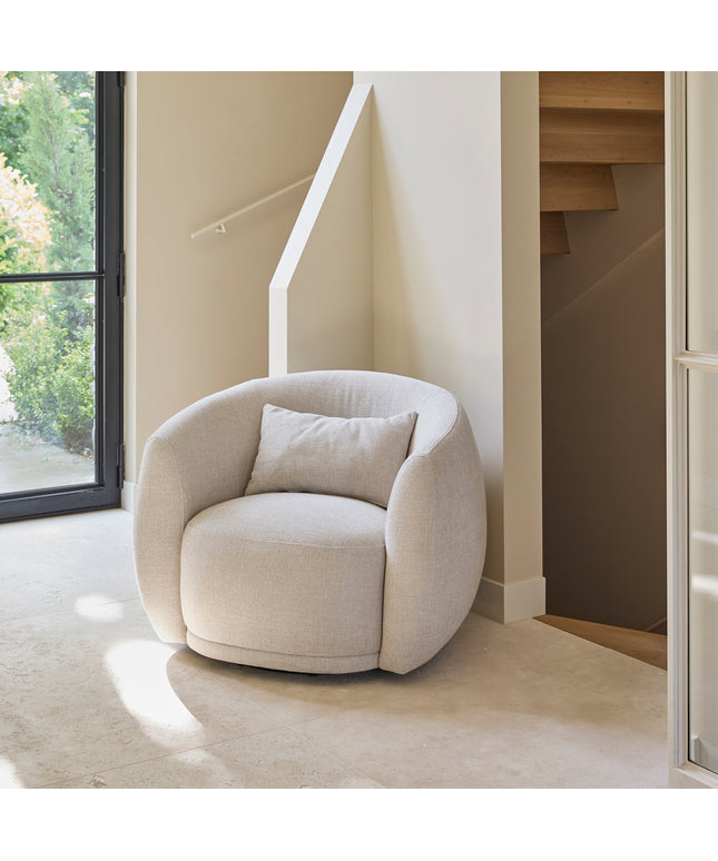 Leonardo Swivel AC Glossy Flax