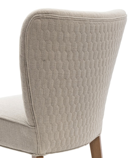 Louise Dining Chair Fab Flax