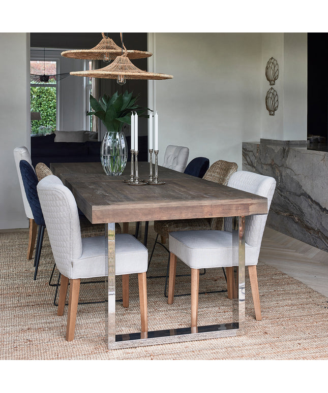 Louise Dining Chair Fab Flax