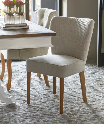 Louise Dining Chair Fab Flax