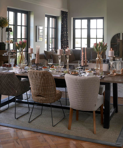 Louise Dining Chair Fab Flax