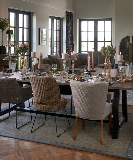 Louise Dining Chair Fab Flax