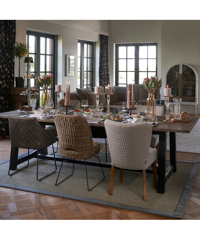 Louise Dining Chair Fab Flax