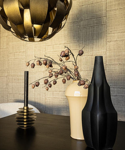 Lovis Gold metal hanging lamp round ball shade