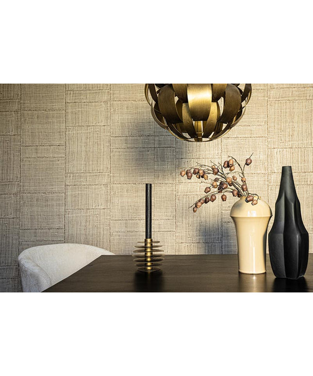 Lovis Gold metal hanging lamp round ball shade