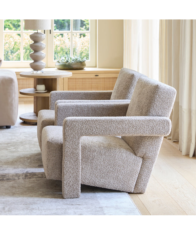 Messina Armchair Umber Brown