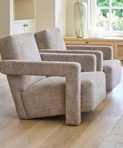 Messina Armchair Umber Brown