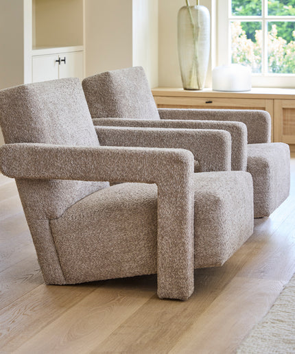Messina Armchair Umber Brown