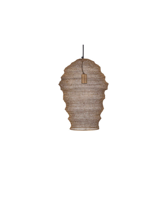 Miko Brass iron wired hanging lamp see through S