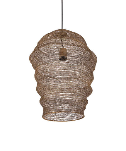 Miko Brass iron wired hanging lamp see through S