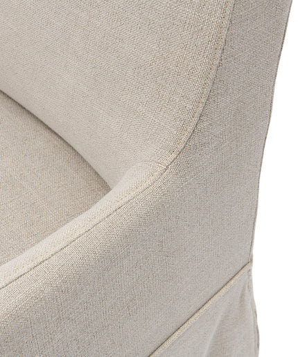 Monti DAC w Loose Cover FabFlax