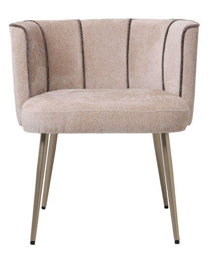 Nell Beige dining chair aphrodite 3 beige stripes
