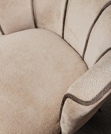 Nell Beige dining chair aphrodite 3 beige stripes