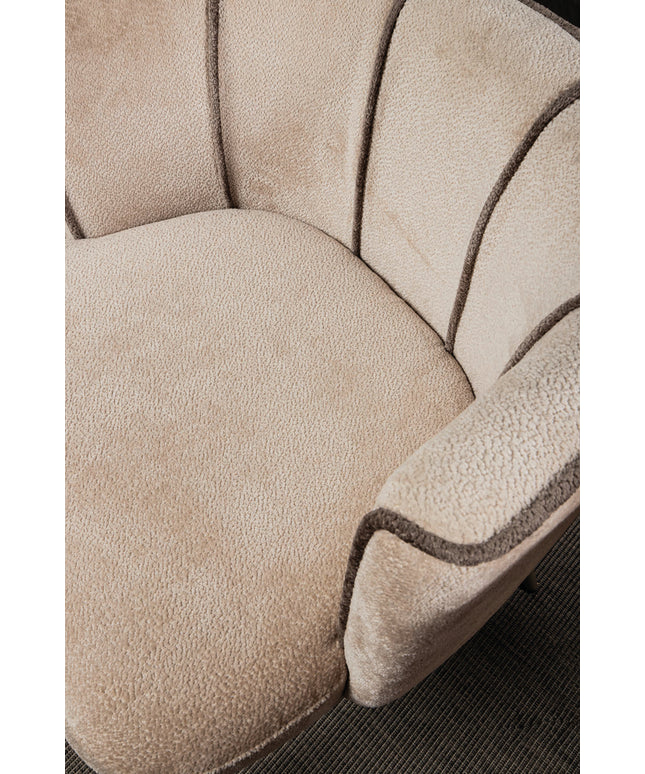 Nell Beige dining chair aphrodite 3 beige stripes