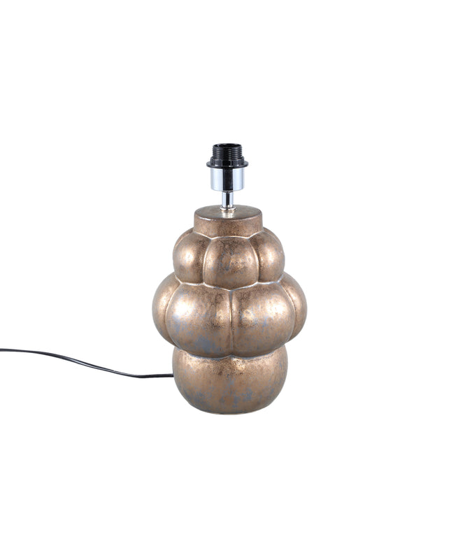 Nolay Bronze ceramic lamp base round S