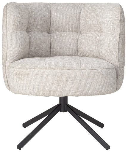 Odin Cream dining chair legacy 15 dove black leg