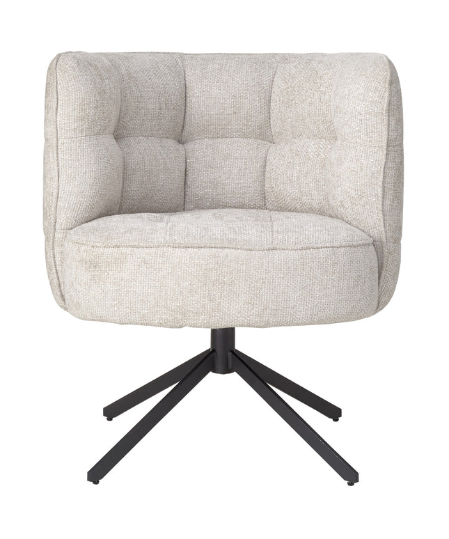Odin Cream dining chair legacy 15 dove black leg