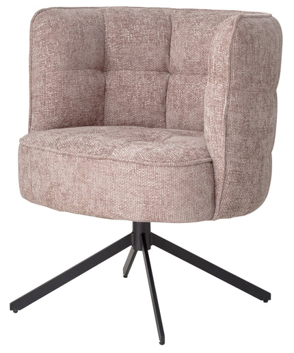 Odin Pink diningchair legacy 14 flamingo black leg