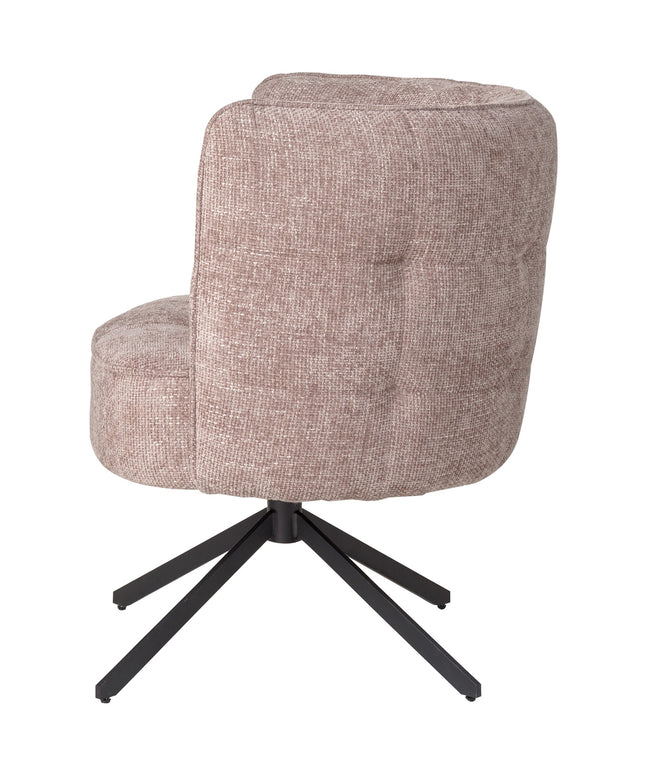 Odin Pink diningchair legacy 14 flamingo black leg