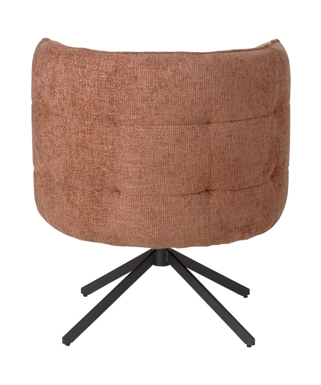 Odin Rust diningchair legacy 6 deepterra black leg