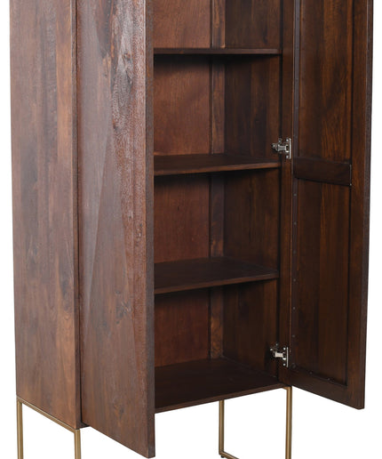 Onyx cabinet brown 2 drs
