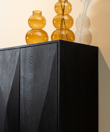 Onyx cabinet brown 2 drs