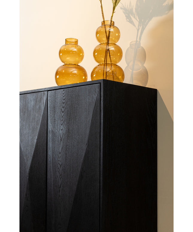 Onyx cabinet brown 2 drs