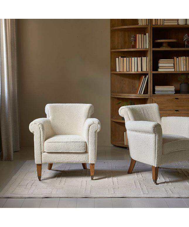 Paramount Armchair Bou White Sand