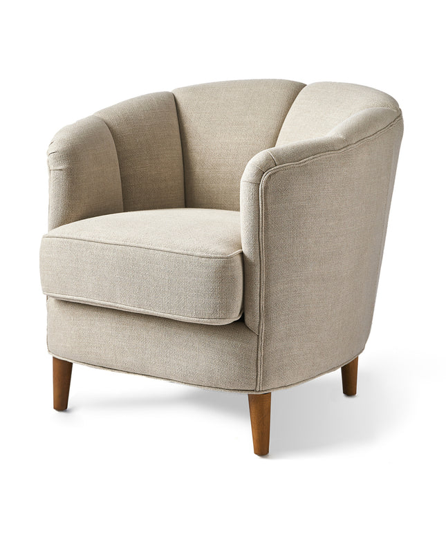 Rue Royale Armchair Linen FabFlax