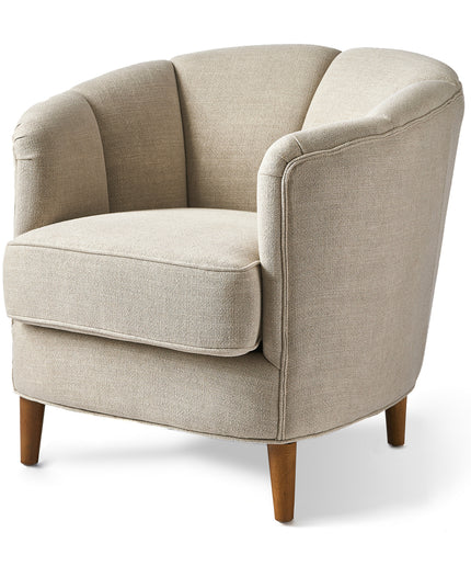 Rue Royale Armchair Linen FabFlax