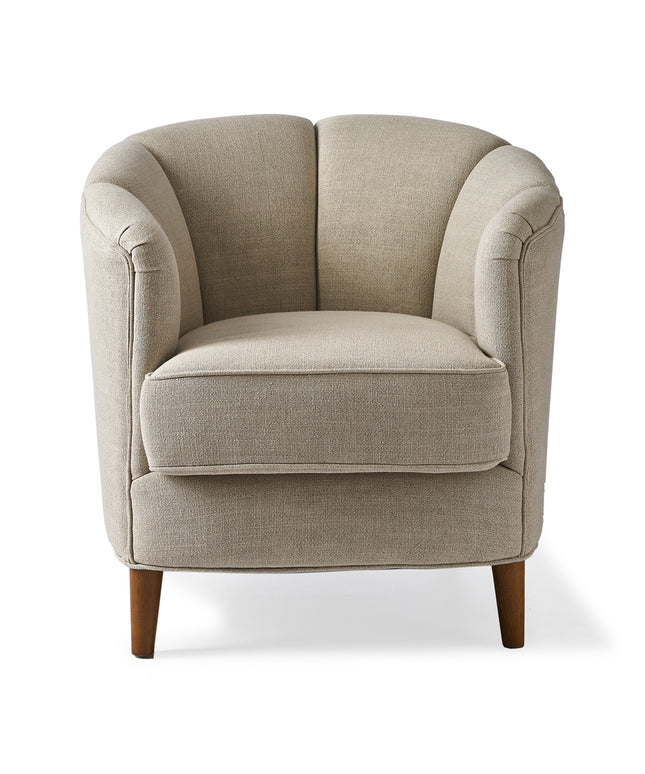 Rue Royale Armchair Linen FabFlax