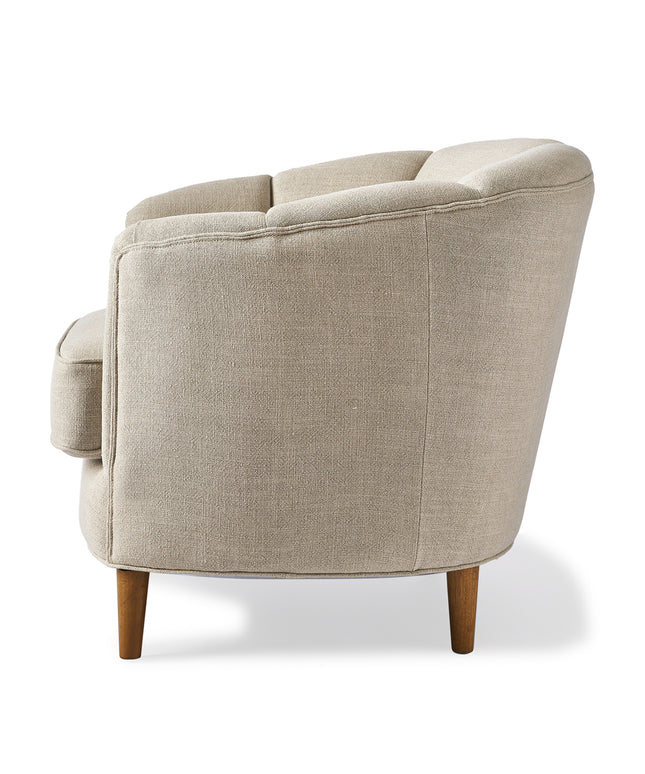 Rue Royale Armchair Linen FabFlax