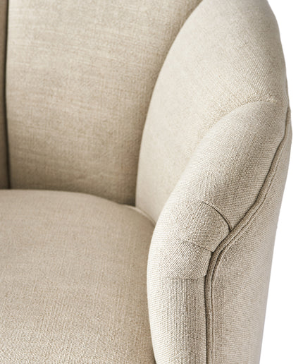 Rue Royale Armchair Linen FabFlax