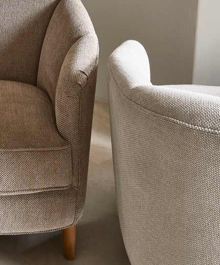 Rue Royale Armchair Melting Silver
