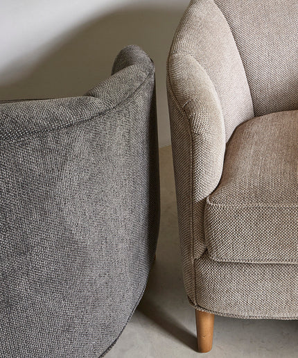 Rue Royale Armchair Melting Silver