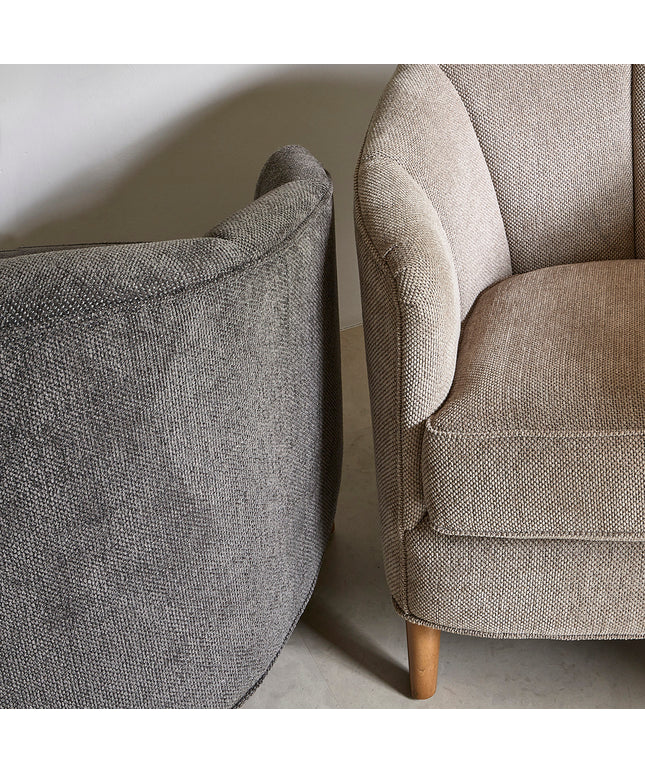 Rue Royale Armchair Melting Silver