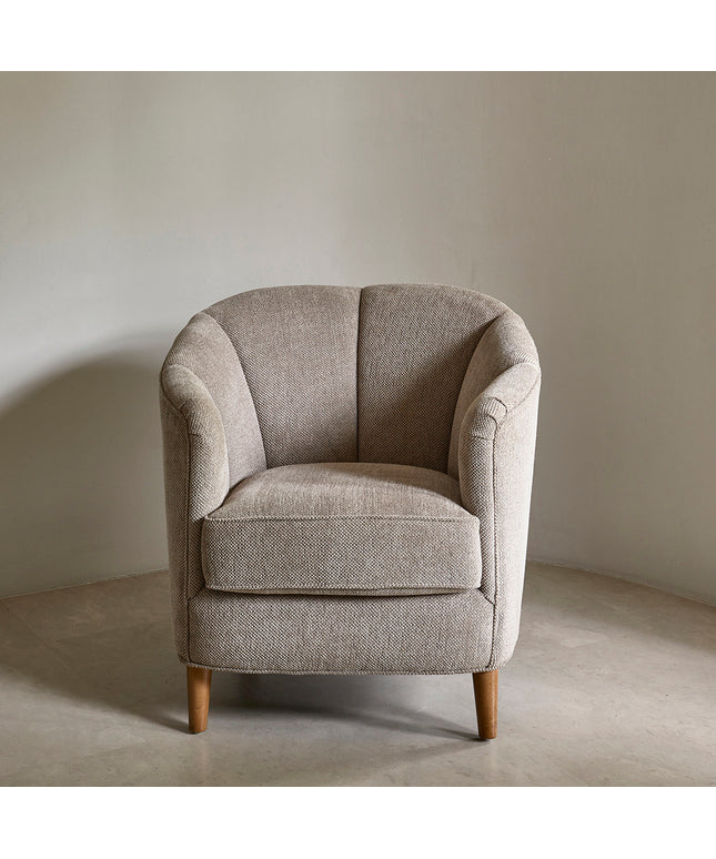 Rue Royale Armchair Melting Silver