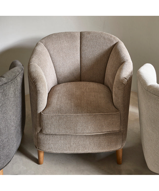 Rue Royale Armchair Melting Silver