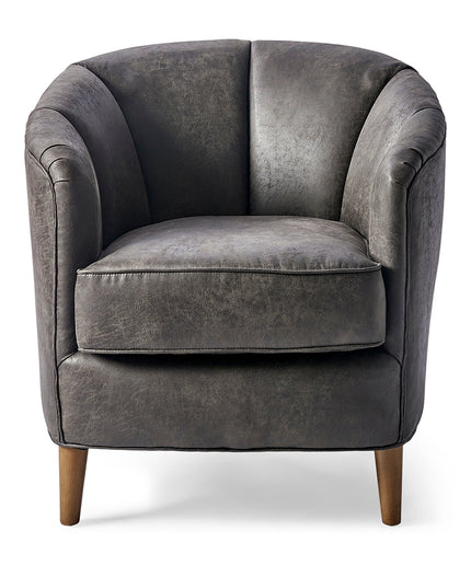 Rue Royale Armchair Pel Espresso
