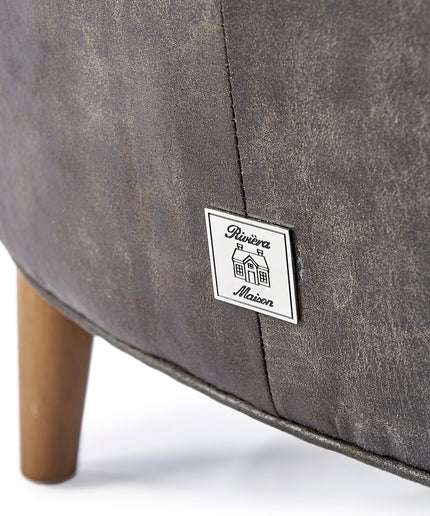 Rue Royale Armchair Pel Espresso