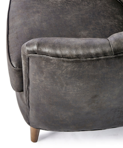 Rue Royale Armchair Pel Espresso
