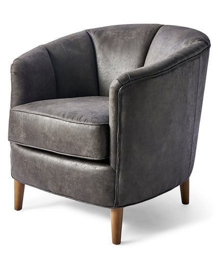 Rue Royale Armchair Pel Espresso