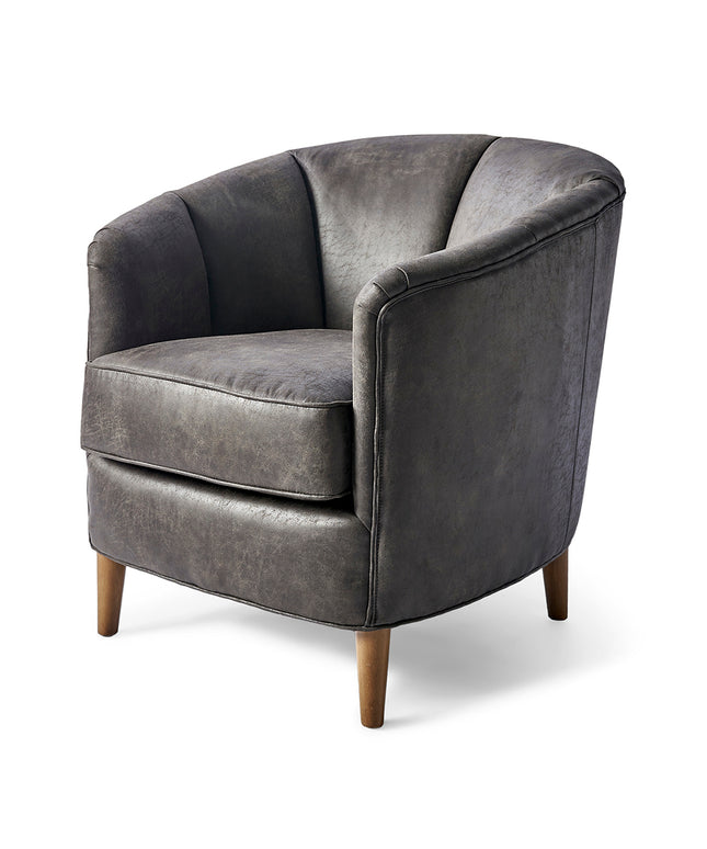Rue Royale Armchair Pel Espresso