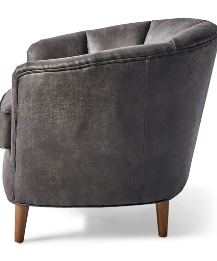 Rue Royale Armchair Pel Espresso