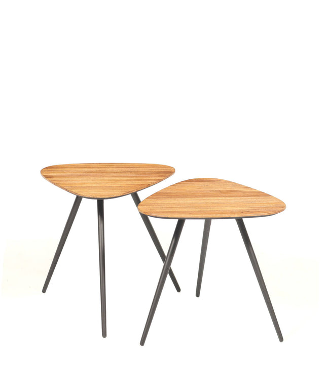 Rupert Naturel recycled teak wood coffee table SV2