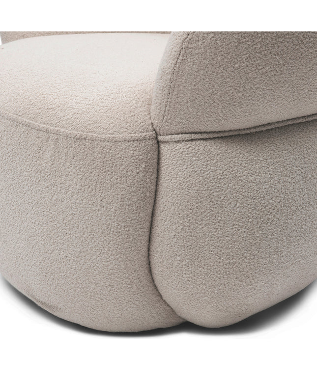 San Remo Armchair Natural Grey