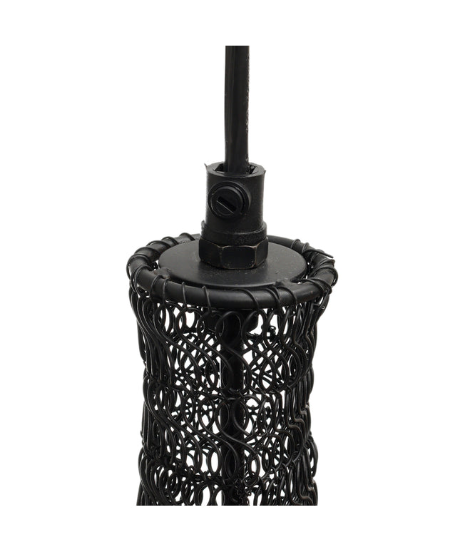 Sarsa Black iron hanging lamp wire design