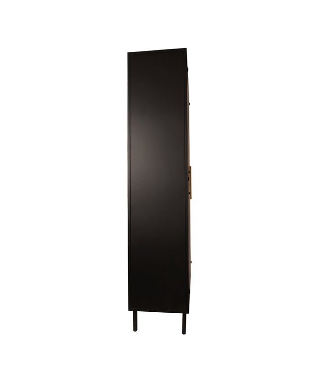 Sayan cabinet black and gold