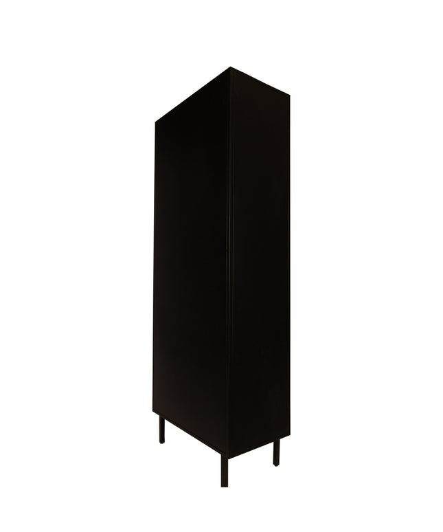 Sayan cabinet black and gold