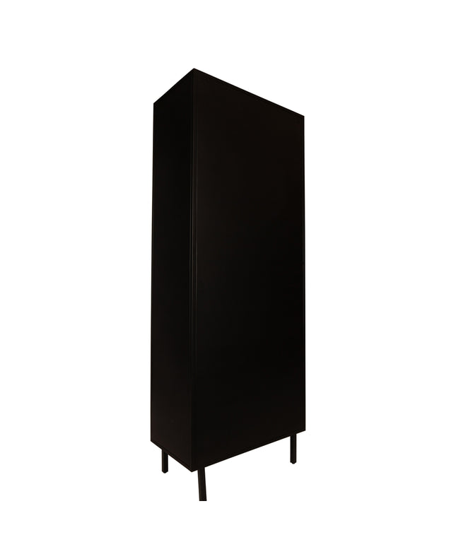 Sayan cabinet black and gold
